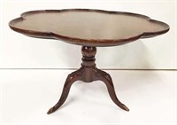 Occasional Table with Raised Rim on