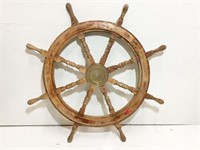 Rustic Ship's Wheel