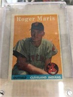 1958 Roger Maris Baseball Card
