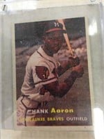 1957 Hank Aaron Baseball Card