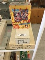 4 Boxes of Baseball Cards