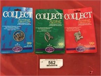 3 Hallmark Collectible Pins