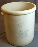 Large Vintage Western Stoneware Crock #12