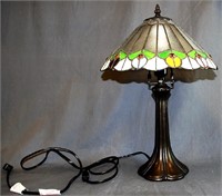 Leaded Glass Table Lamp.