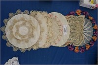 6 Handmade Doilies