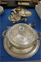 Silver-plated Platters, Bowls & Other Items