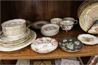 Plates, Cups, Saucers (32 Pieces Total)