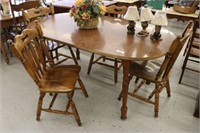 Maple Table & 4 Chairs