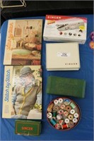 Singer Quick Stitch Books & Other Sewing Items