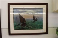 Sail Boat Framed Picture