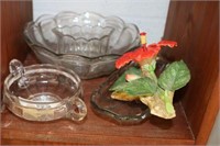 Glassware & Sadek Floral Piece