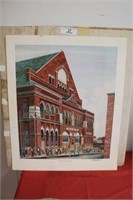 Grand Ole Opry  Print by C.G. Moorehead