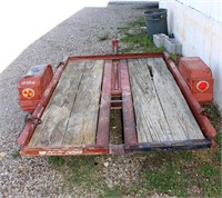 Small Utility Trailer for Ditch Witch Trencher
