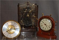 3 Vintage Clocks