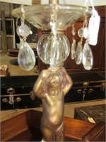 Cherub lamps with Prisms 2 X $$