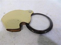 Folding Magnifier in Leather Case
