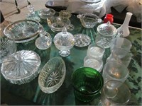 Group of Clear Glass