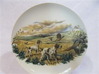 Plate, Birddogs hunting