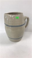 Old pitcher with hairline crack