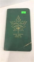 Canadian medical lore, Toronto 1906