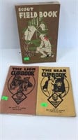 3 Boy Scout books