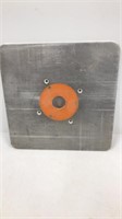 Router table insert, 11” sq