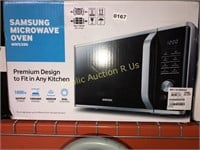 SAMSUNG $210 RETAIL MICROWAVE OVEN-ATTENTION
