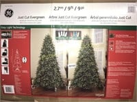 GE $850 RETAIL 9FT CHRISTMAS TREE
