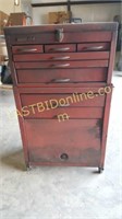 Stack-On two piece metal rolling tool chest