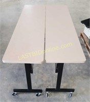 2-  6Ft  Rolling Tables
