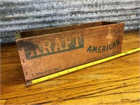 Vintage Kraft cheese box