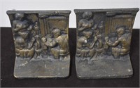 Pair Early Bookends Bronze?