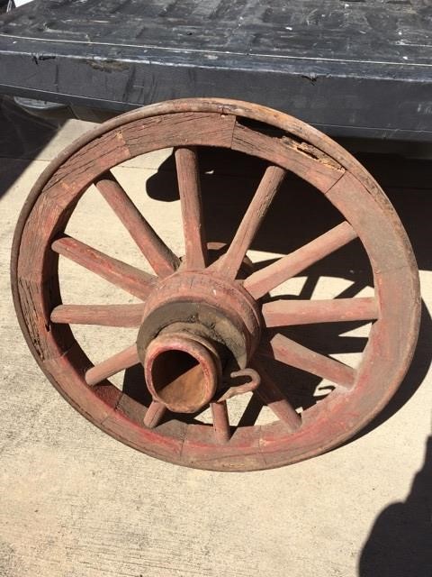 Barnyard Find -Antique Wagon Parts