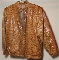 Woman's Jacket - Genuine Snake Skin