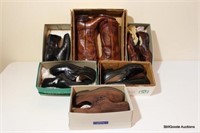 6 Pc Lot - Men's - Shoes / Boots - Good Condition
