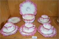 Part pre-Shelley Charles Wileman tea service,