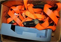 4 boxes of nylon ratchet straps