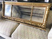 19th century gold framed mirror

59 inches long