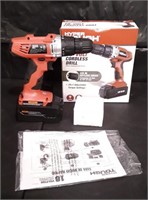 Hyper Tough 18 volt cordless drill. Tested to