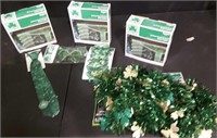 3 boxes 15 foot crystal-iced rope lights and