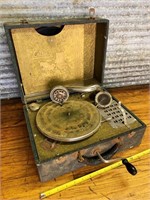 Antique Outing record player
