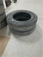 (2) 285/75R 24.5 Recap Semi Trailer Tires