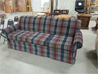 Plaid couch