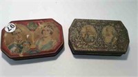2 VINTAGE ROYALTY TINS + CONTENTS