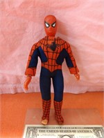 Vintage Mego Spider-Man action figure has hole in