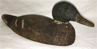 Hand Carved And Painted Wooden Duck