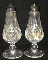 Pair Of Waterford Crystal Shakers