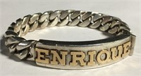 Mexico Sterling Silver Bracelet, Enrique