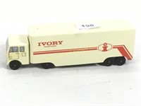 Metal Ivory Vanlines semi truck trailer
