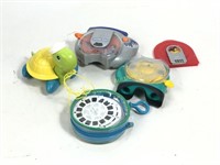 Fisher-Price Group with View Masters and Turtle